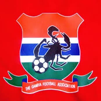 The previous Gambia Football Association crest